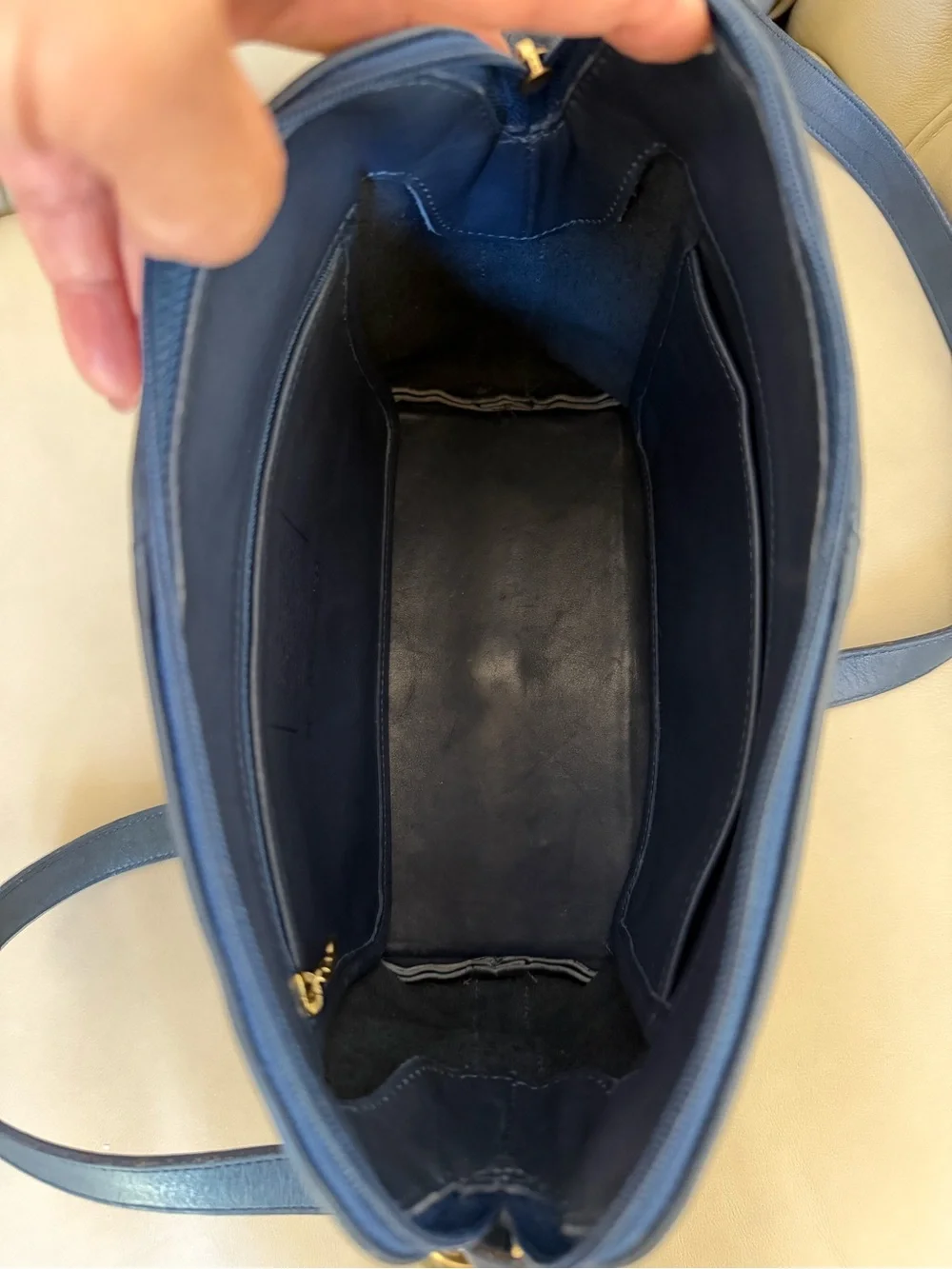 Vintage Coach Soho Mercer Bag 4131 Slate Blue Gray Rare Color